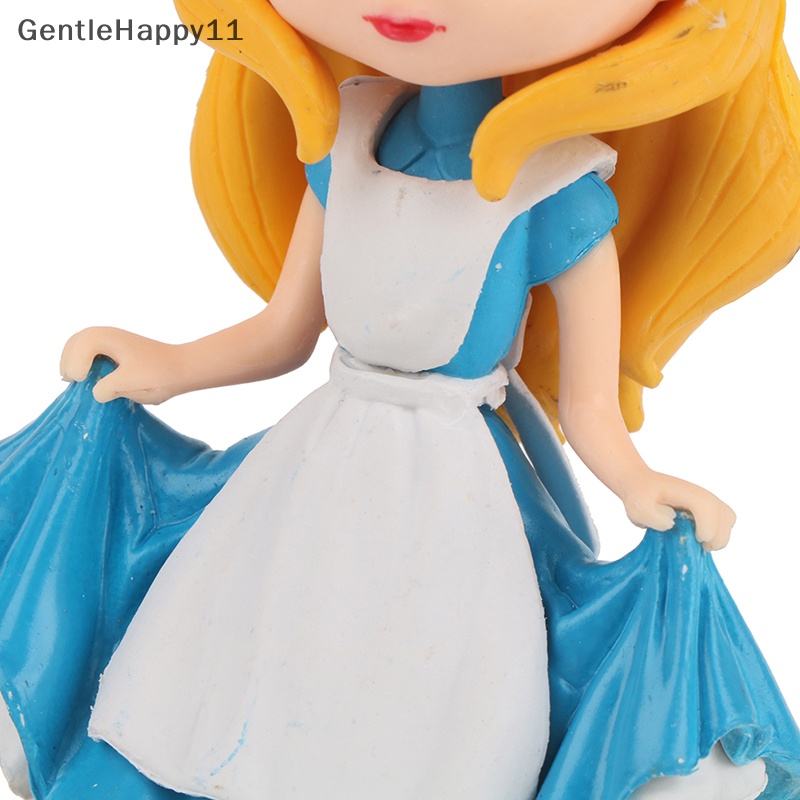 Gentlehappy Disney Q Posket Princess Alice Tinker Bell Figure Model Mainan Figure Kue Model Animasi Boneka Hadiah Dekorasi Rumah Pesta Ulang Tahun Figure Princess Hiasan Kue id