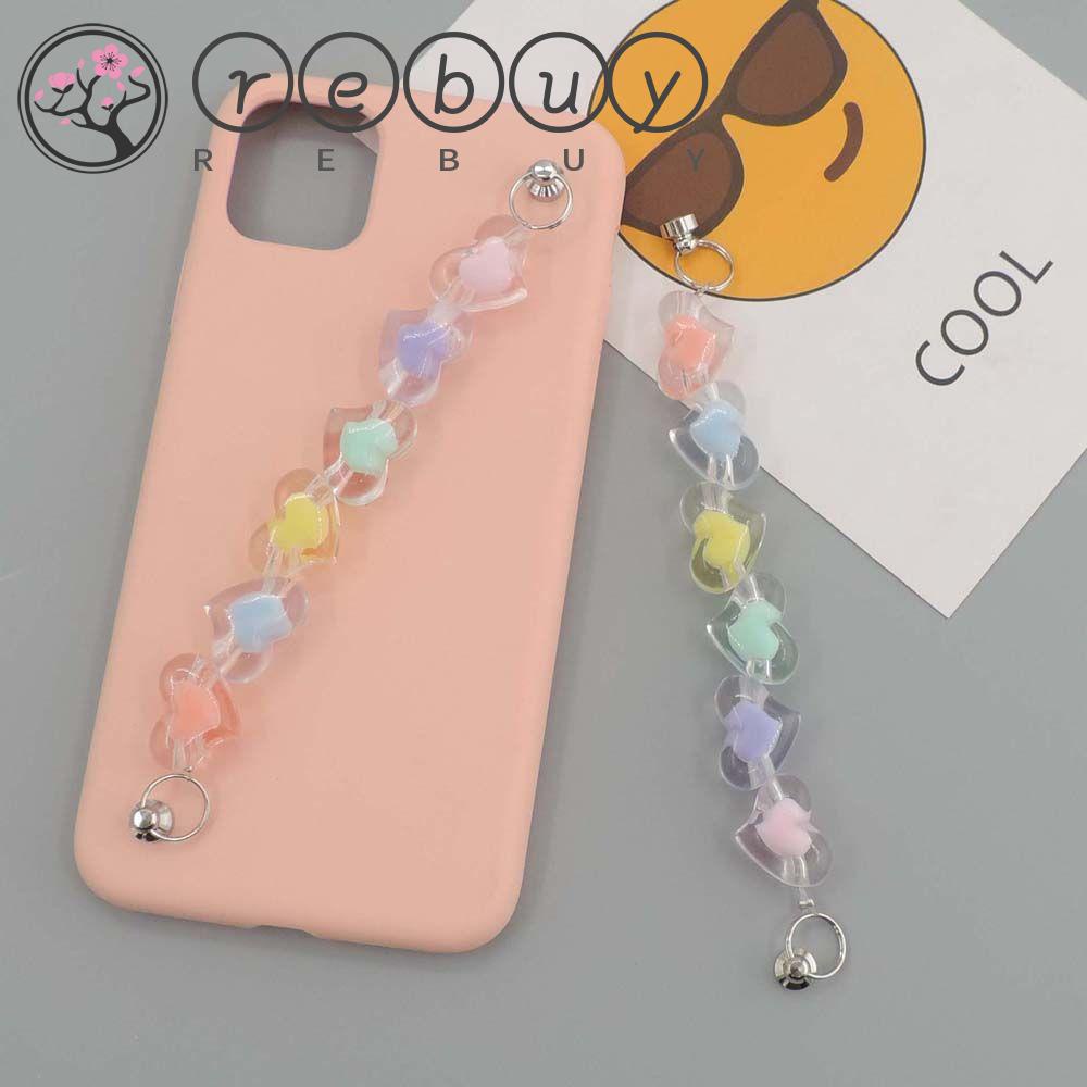 Rebuy Phone Case Drop Hanging Chain Handmade Aksesoris Ponsel Pencegah Jatuh Lanyard Ponsel Bintang Berujung Lima Kabel Gantung Ponsel Case Dekorasi Rantai Ponsel