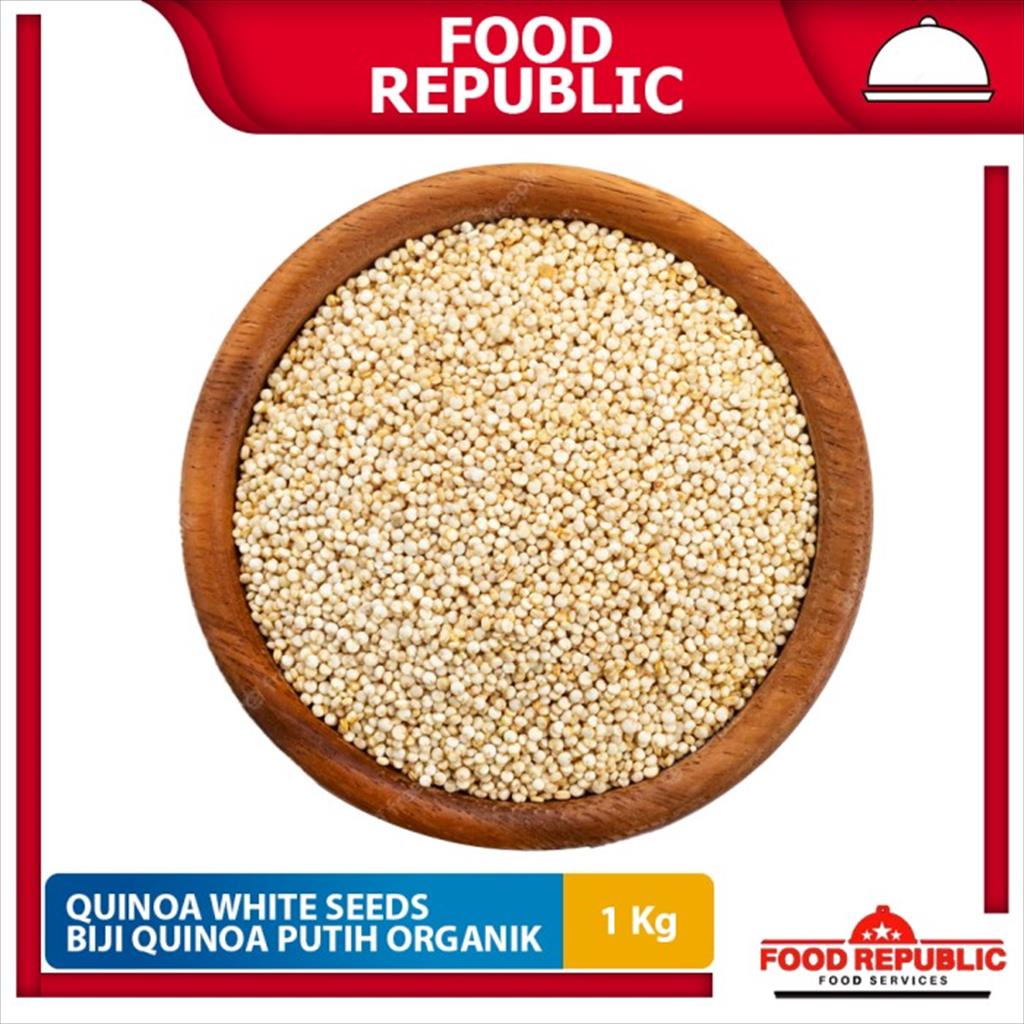 Quinoa White Seeds Organic 1 Kg Biji Quinoa Putih Organik Premium