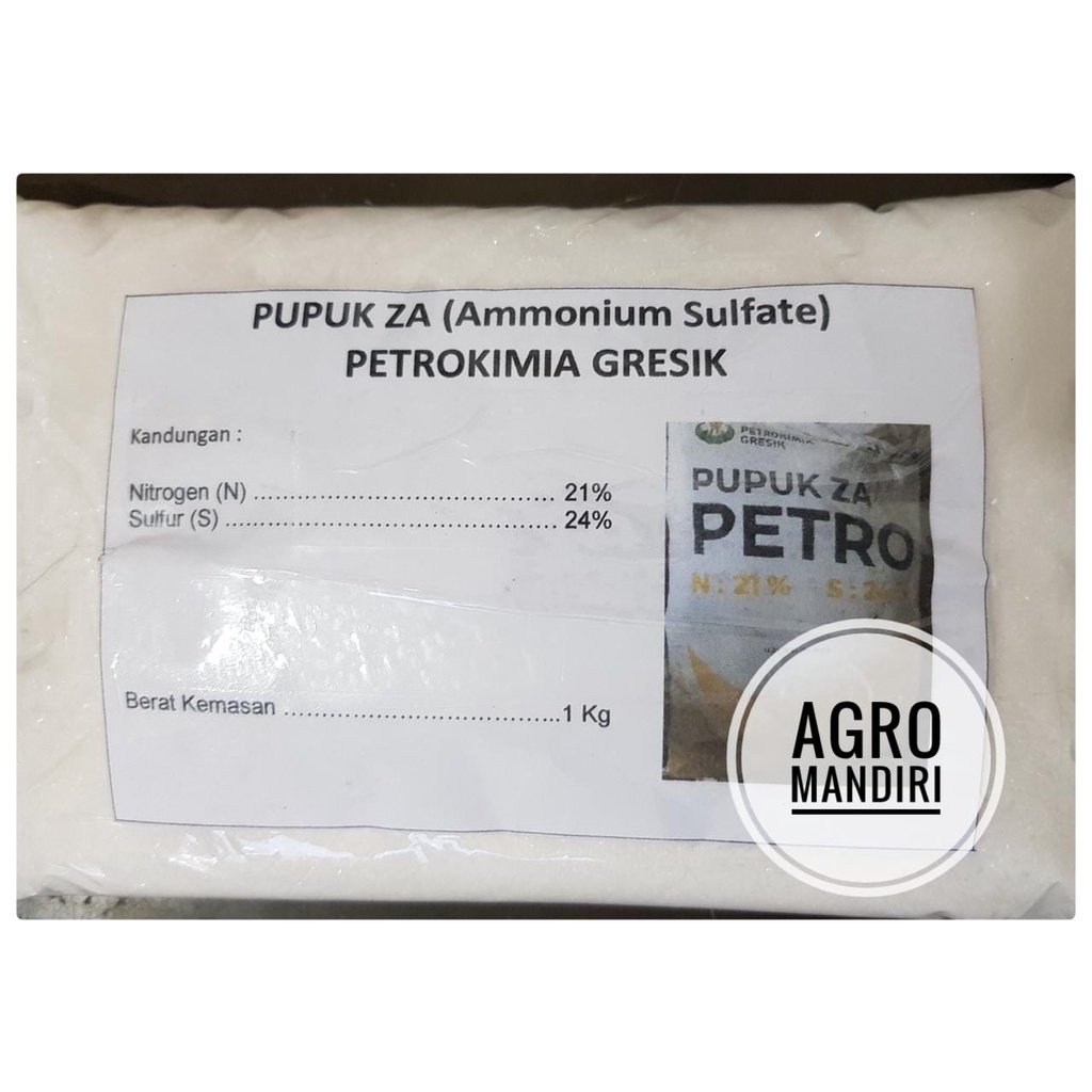 Pupuk ZA Non Subsidi Petrokimia Kemasan Repack 1 Kg