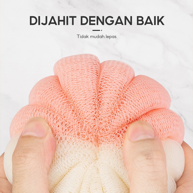 Super Soft Shower Puff Bath Ball / sponge shower