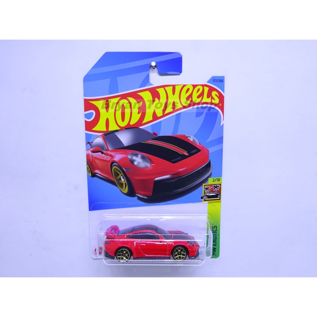 Hot Wheels Porsche 911 GT3 Merah