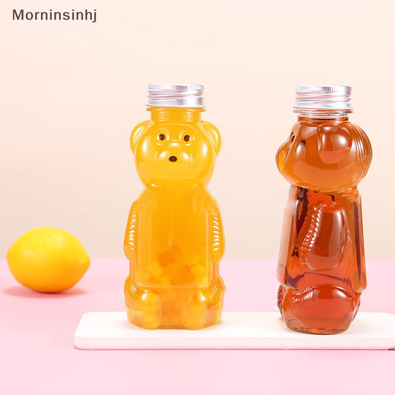 Mornin Botol Minum Kreatif Minuman Jus Botol Teh Susu Beruang Lucu Sealed Bottle id