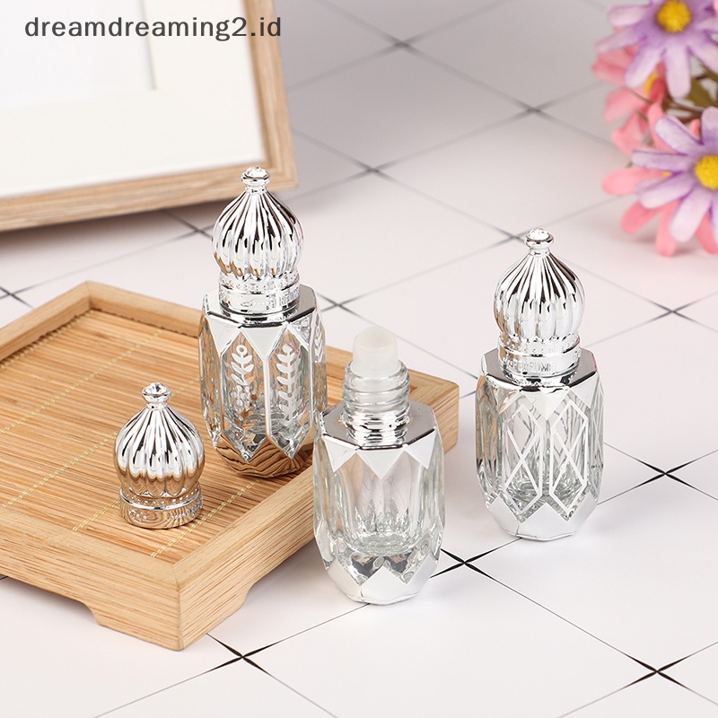 (drea) Botol Roller Kaca 6ml Portable Botol Mini Kotak Blending //