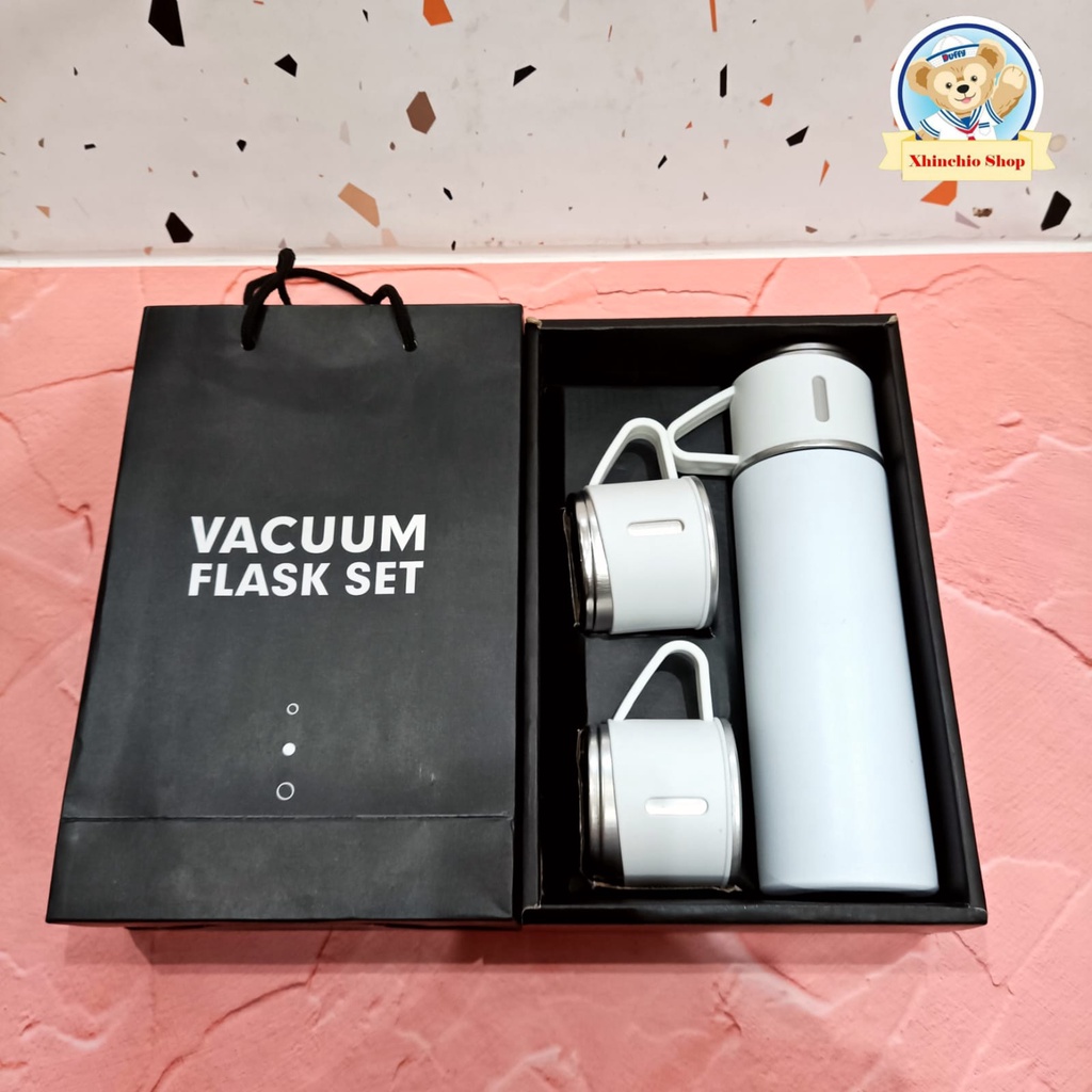Termos Sultan Vakum + Cangkir Premium
