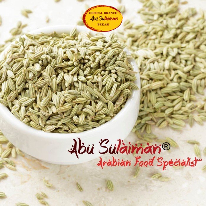 

Adas Manis / Premium Anise Seeds / Premium Fennel Seeds 25 gr