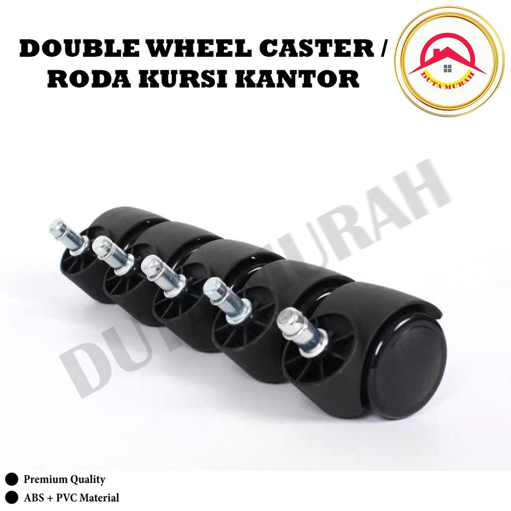 Roda Caster Kursi Kantor/ Roda Kastor Kursi Rak 1,5 INCH