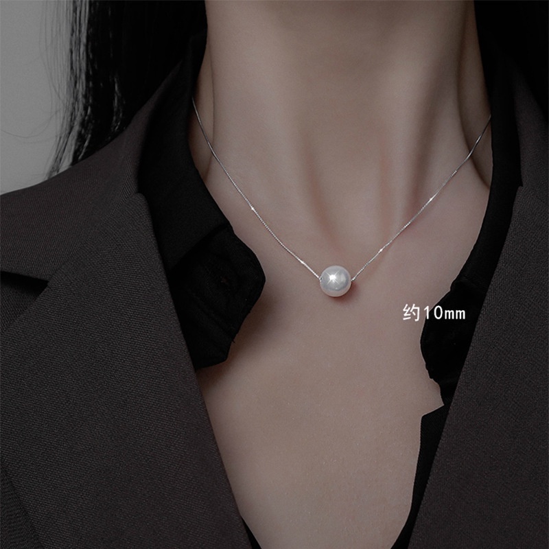 Manik Kalung Necklace Perempuan Musim Panas Cahaya Mewah Desain Niche Merasakan Cinta Rantai Klavikula High-End Merasa Temperamen Tren Keren