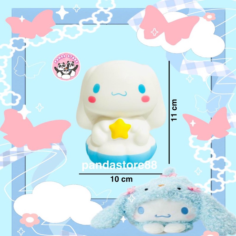 Mainan Squishy Sanrio New Mainan Anti Stress Lucu Melody Kuromi Cinnamomroll Hellokitty pompompurin