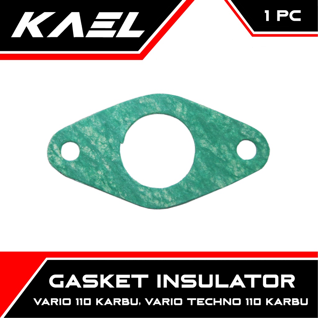 Gasket Packing-Paking Insulator-Manipul-Intake-Manipol Hijau Vario 110 Lama-Old-Techno Karbu