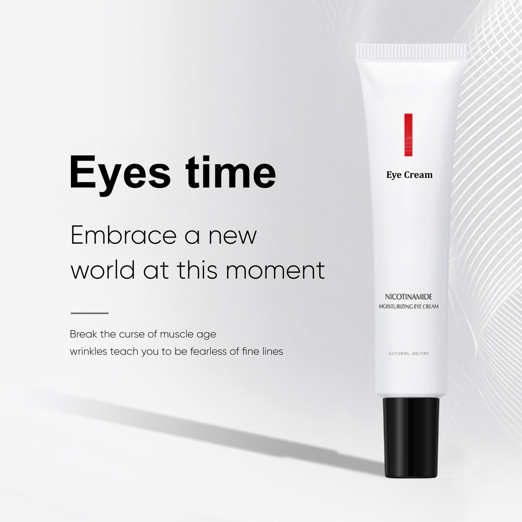 Eye Cream Essence Solution Moisturizing Mencerahkan Area Mata 20G