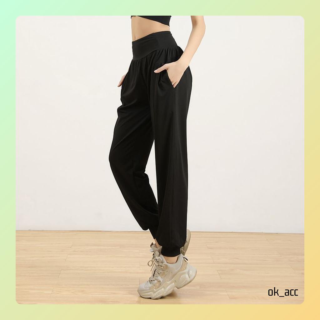 Legging Panjang Celana Pinggang Olahraga yoga perut langsing WT02