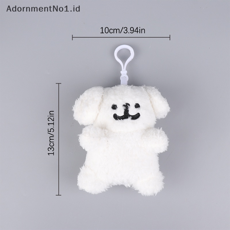 [AdornmentNo1] Kawaii korea Line Dog Plush bantal boneka hewan mainan kartun anjing lembut bantal Sofa bayi perempuan lucu dekorasi rumah hadiah natal