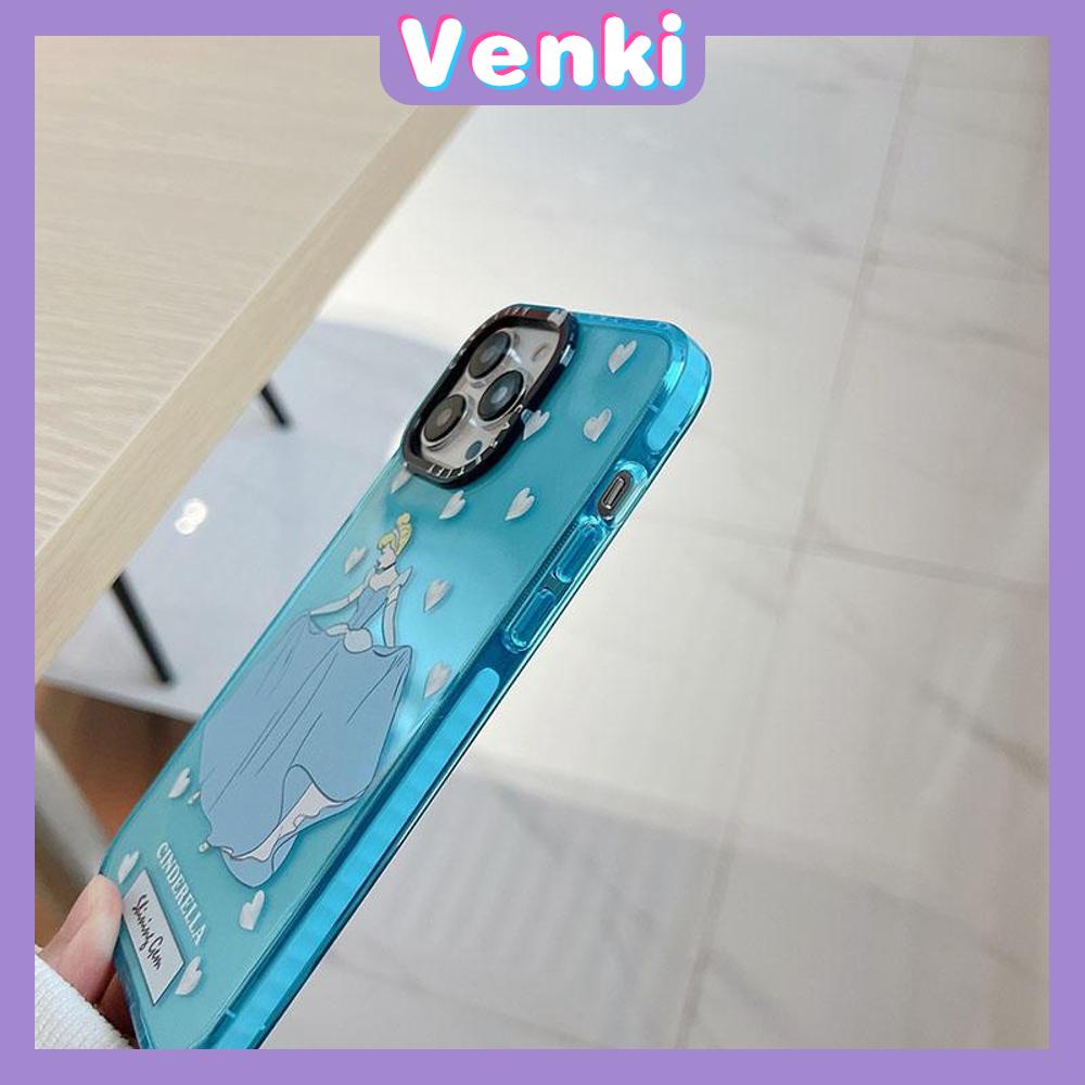 Venki - Case iPhone 11 iPhone Case Soft Case Bening Case Tebal Tahan Guncangan Bingkai Kamera Lucu Kartun Putri Kompatibel dengan iPhone 14 Pro Max 13 Pro Max 12 Pro Max 11 Pro Max XR XS