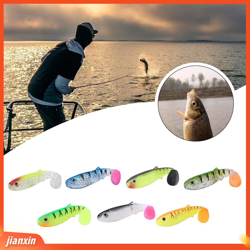 (In Stock) 5Pcs 9cm /5.8g Umpan Pancing Menggoda 3D Simulasi Fisheye Simulasi Realistis Angling Laut Memancing Umpan Lembut Memancing Luar Ruangan