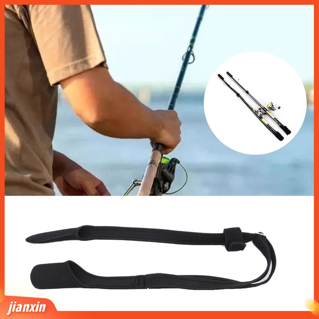 (In Stock) Fishing Rod Sock Portable Anti-slip Aksesoris Pancing Elastis Penutup Batang Tahan Sobek Untuk Memancing Pancing Laut Berputar