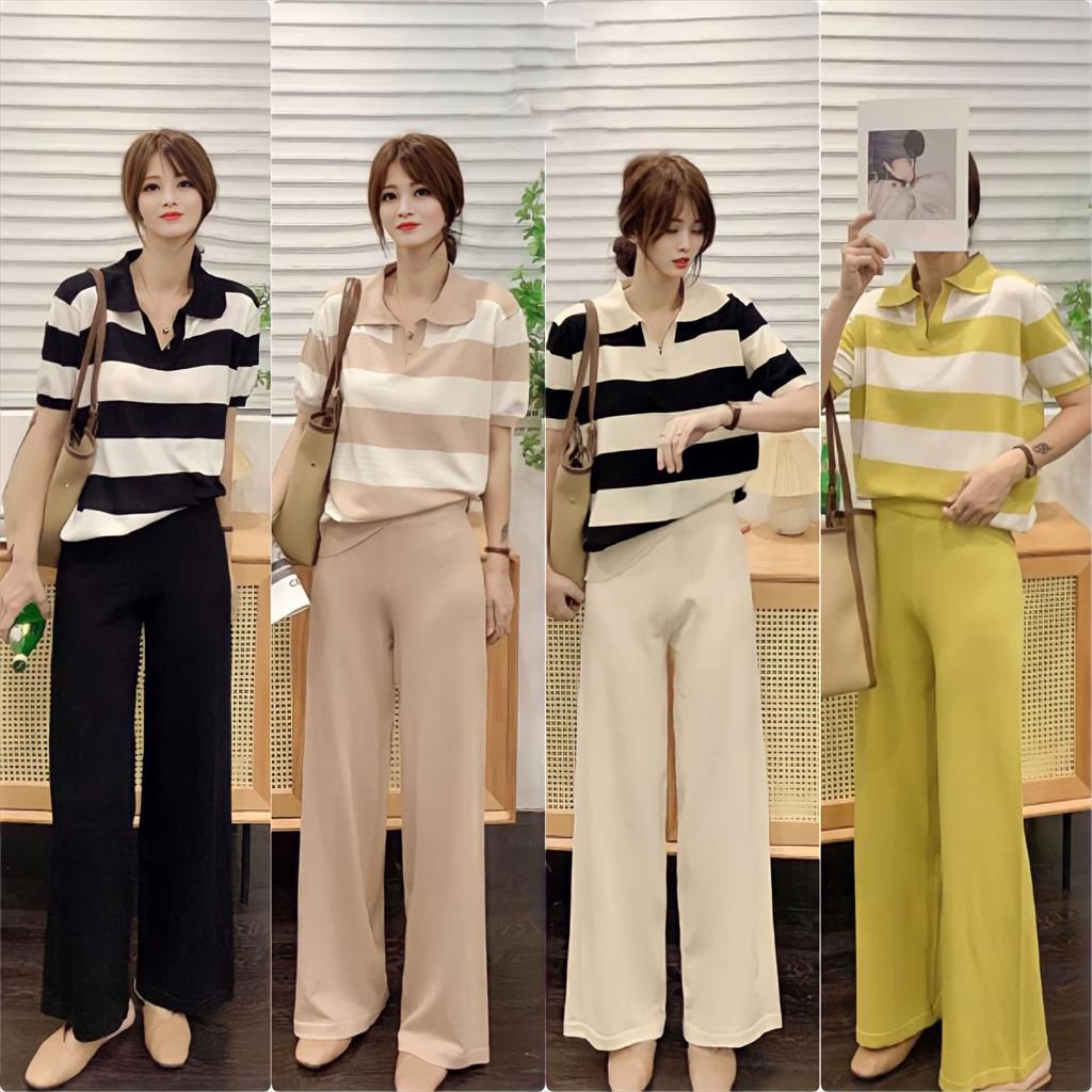 SETELAN KNIT FASHION  BAHAN PREMIUM BANGKOK BKK,4160