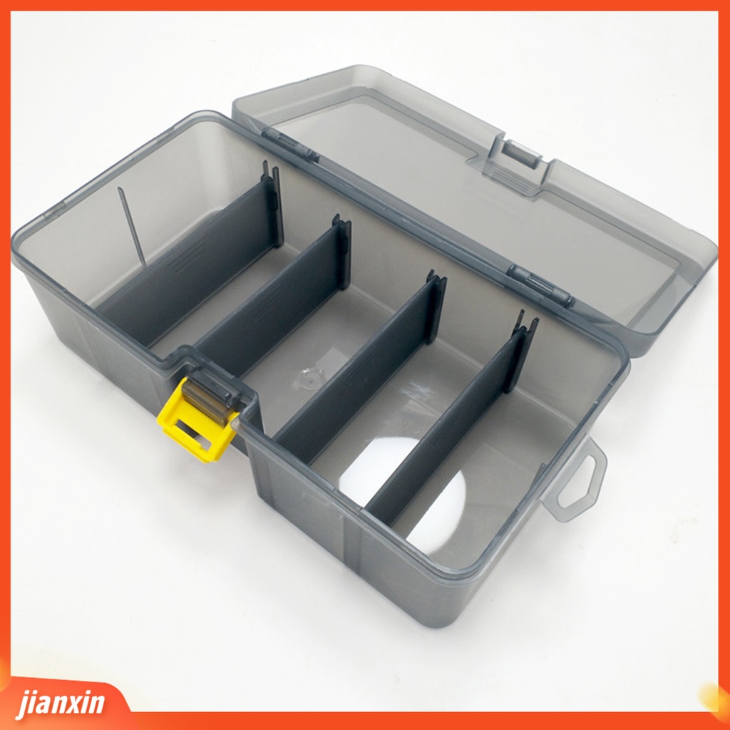 (In Stock) Lure Box Kotak Alat Aksesoris Umpan PP Tebal Lapis Ganda Untuk Memancing
