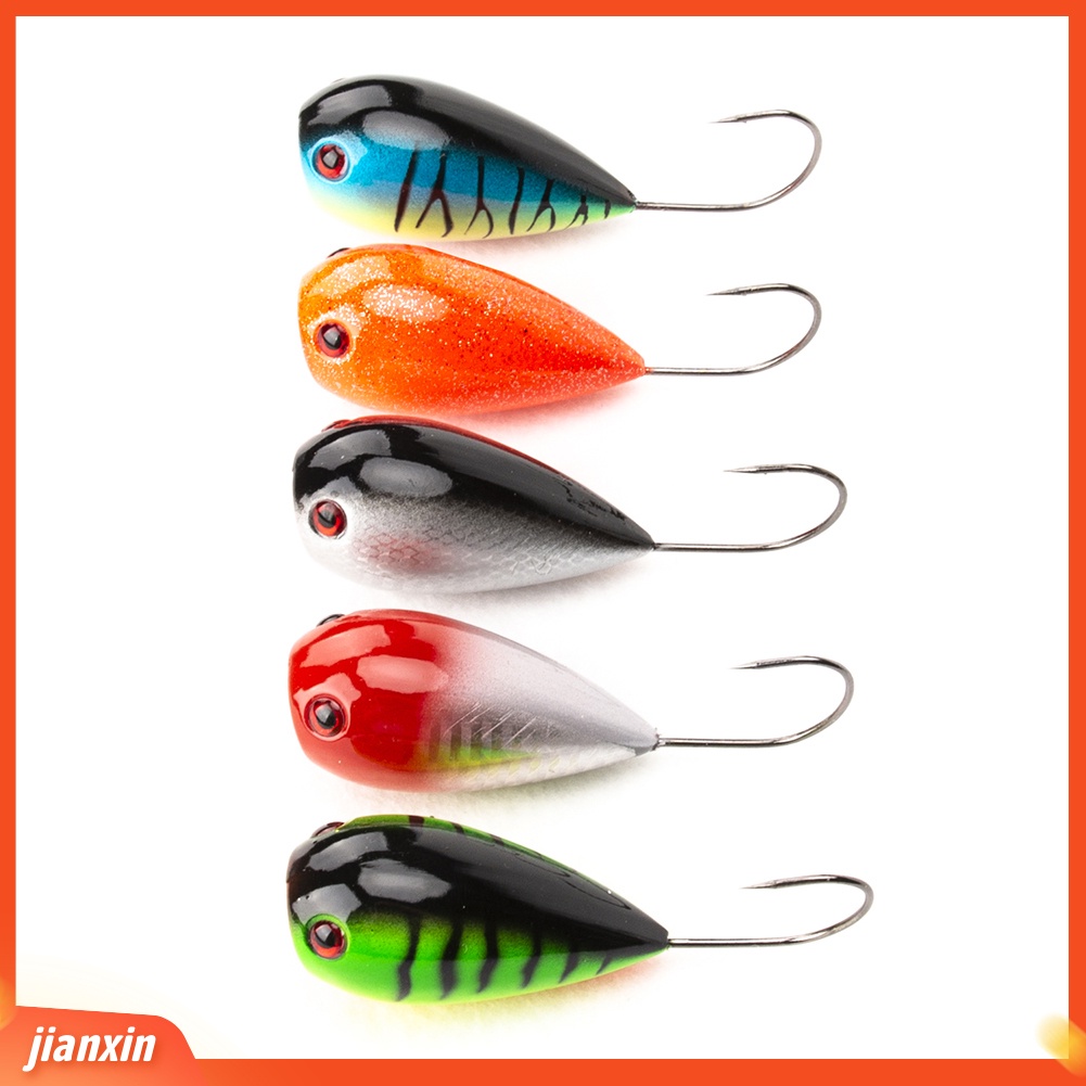 (In Stock) Popper Mancing Artficial Lure Crank Umpan Renang Wobblers Keras Single Hook Alat