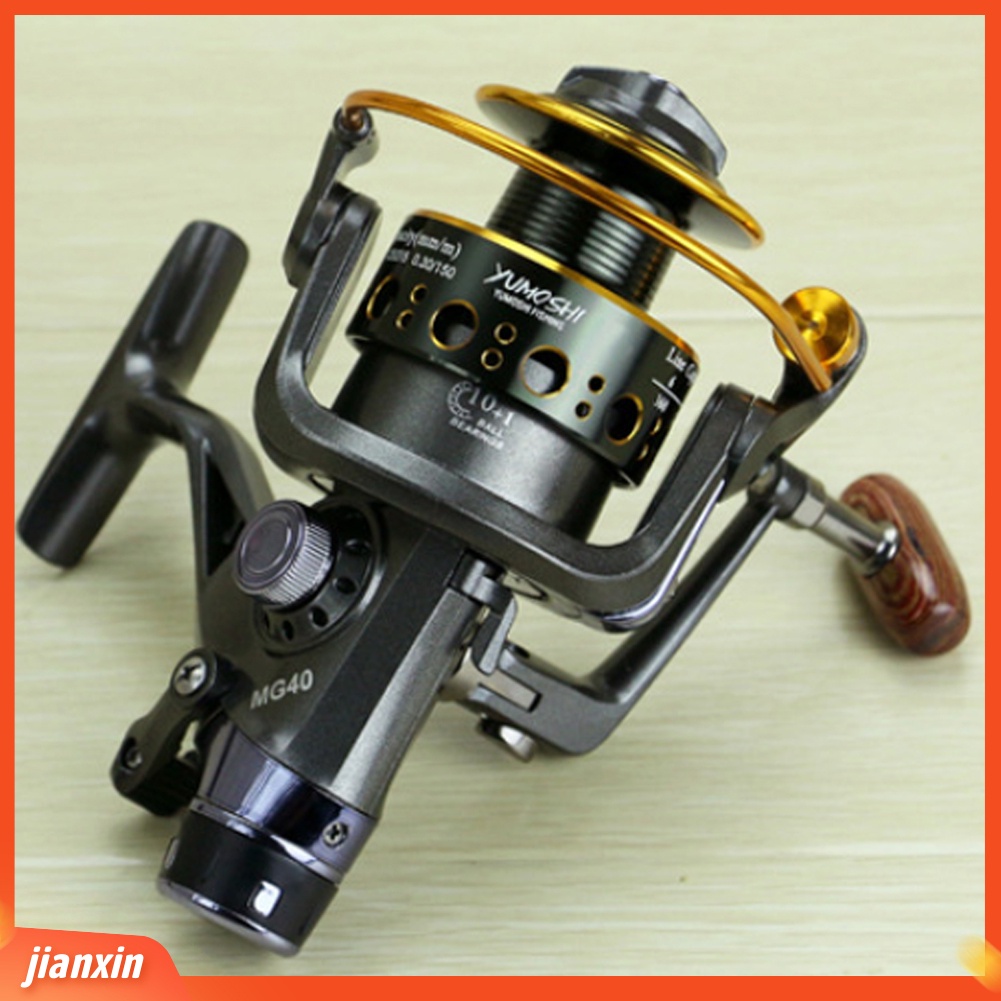 (In Stock) 10 +1BB Double Rem Kiri Kanan Tangan Ikan Gurame Spinning Fishing Reel Wheel Tackle