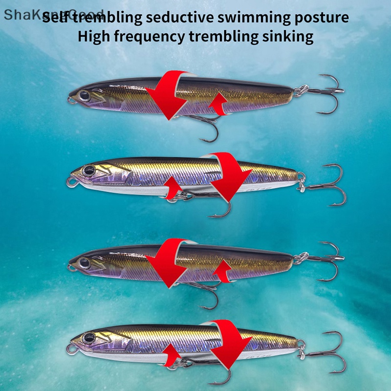 Skid Lure Memancing Tenggelam Pensil Umpan Lebih Jauh Casg Gravity Transfer 10g 14g 16g 18g 24g Frekuensi Wobblers Jigging Umpan SKK