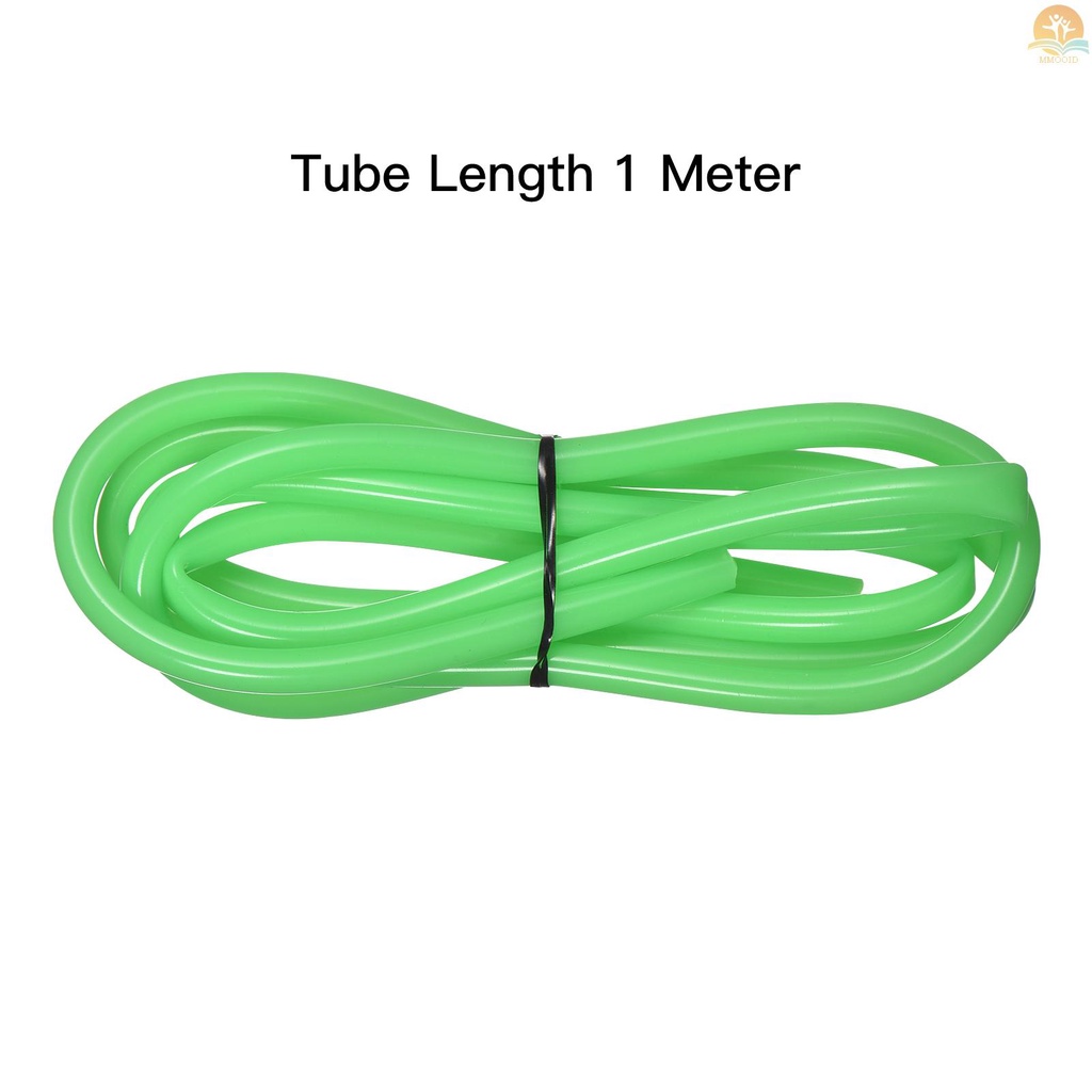 In Stock Tabung Silikon Hijau Food Grade Silicone Rubber Tube Selang Fleksibel Tube Pipa Air Untuk Pompa Transfer Mesin Makanan Penyambung Pipa, 3mm ID x 5mm OD 1meter