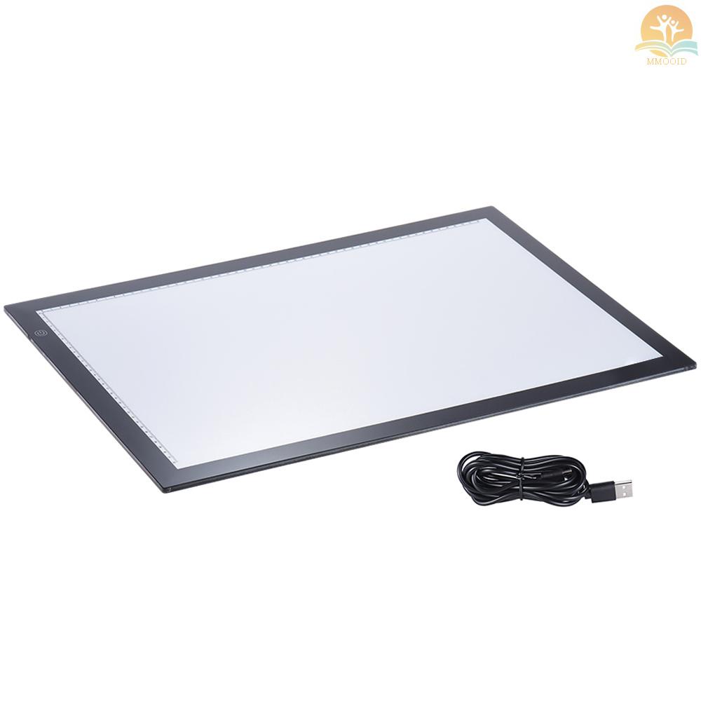 In Stock A2 Lampu LED Kotak Menggambar Kalkir Jiplak Copy Board Table Pad Panel Copyboard Dengan Fungsi Memory Kontrol Kecerahan Stepless Untuk Artis Animasi Tato Sketsa Archite