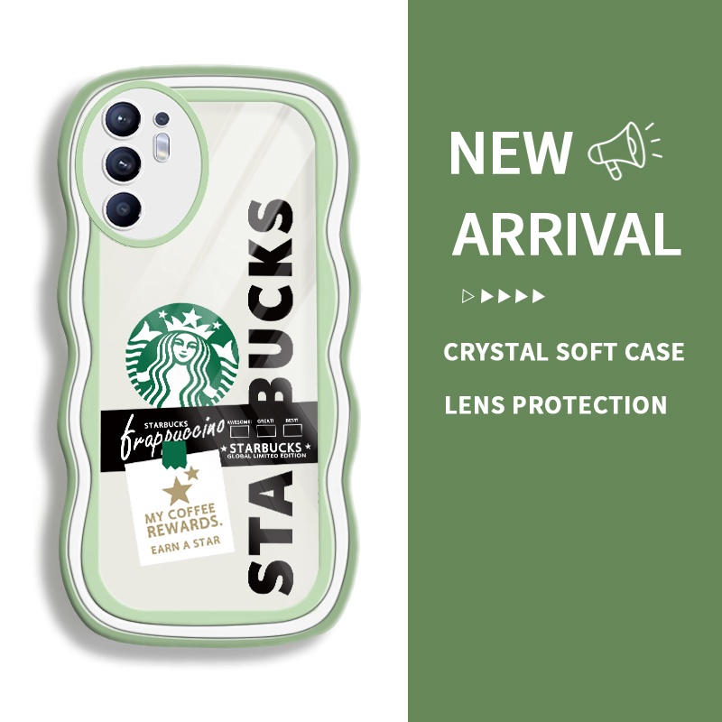 JVIRAG Case Casing For Oppo Reno6 4G Reno4 Reno3 F15 A91 Reno5 Reno5 K Find X3 Lite SoftCase Hp Star