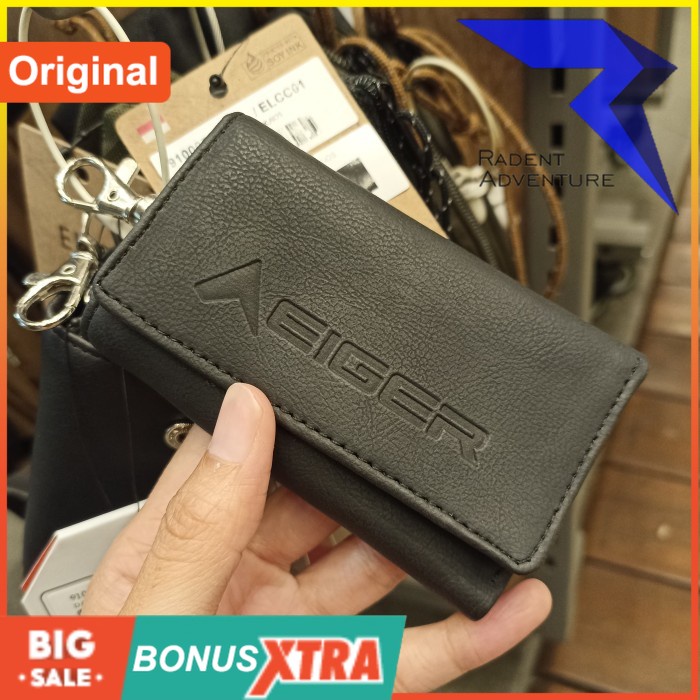 Dompet Eiger Gantungan Kunci Mobil 3L KLT Wallet 91000 1733 Original