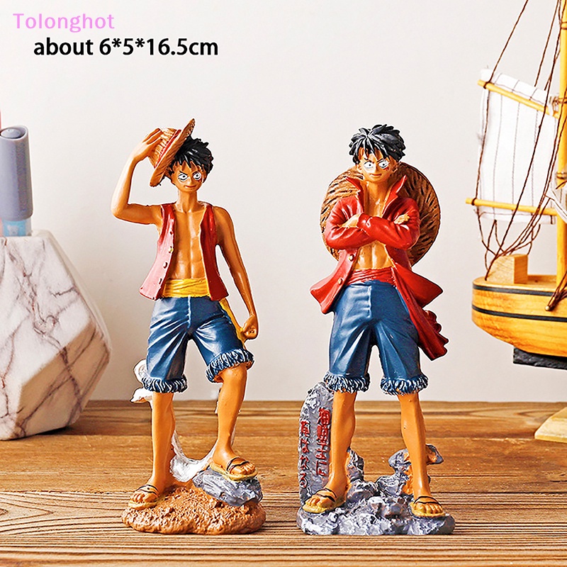 Tolonghot&gt; One Piece Luffy Anime Figure Monkey D. Luffy Action Figure Luffy Figurines Model Boneka Mainan Dekorasi Bagus Cowok Hadiah Keren well