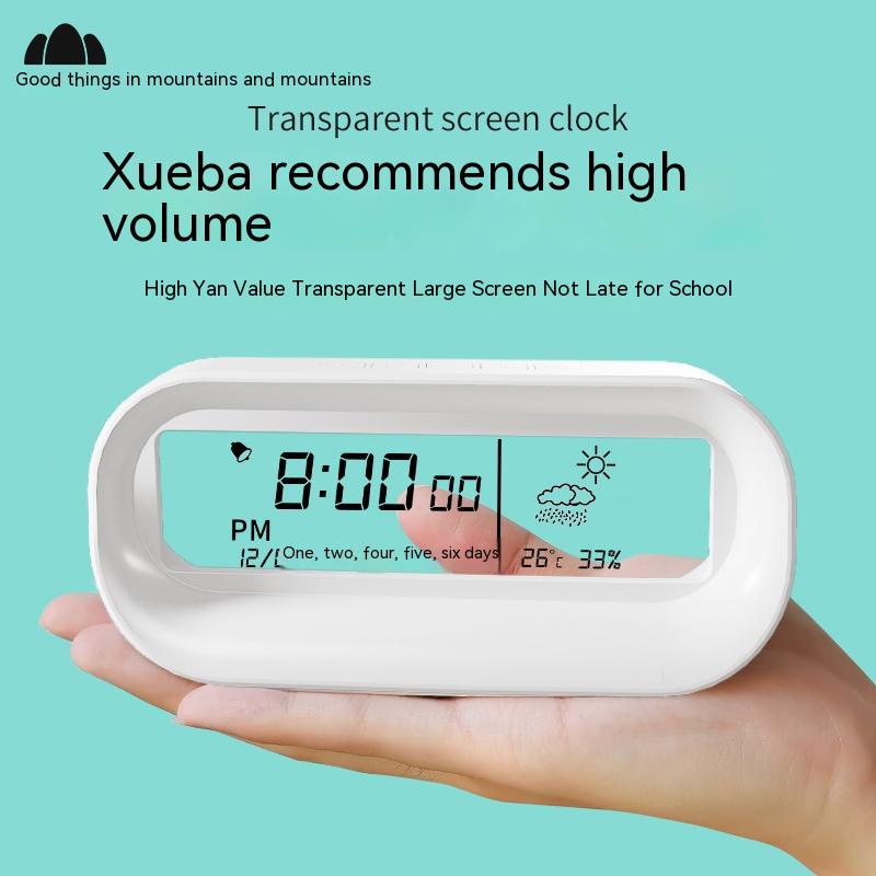 ✿The BOSS HH✿Baru Gunung Jam Alarm/Jam Alarm Siswa/Jam Alarm Khusus/Jam Alarm Kuat/Alat Bangun Bangu