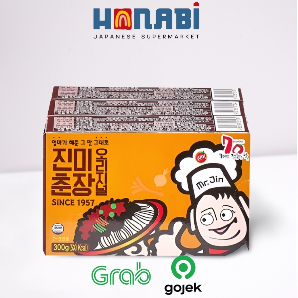 

Mr Jin Soybean Paste Chunjang Sauce 300g - Saus Hitam Korea Made In Korea