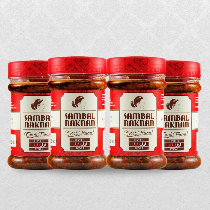 

✨Ready Stok✨ - Sambal NakNan LVL 3 (4 Set)- 1.2.23
