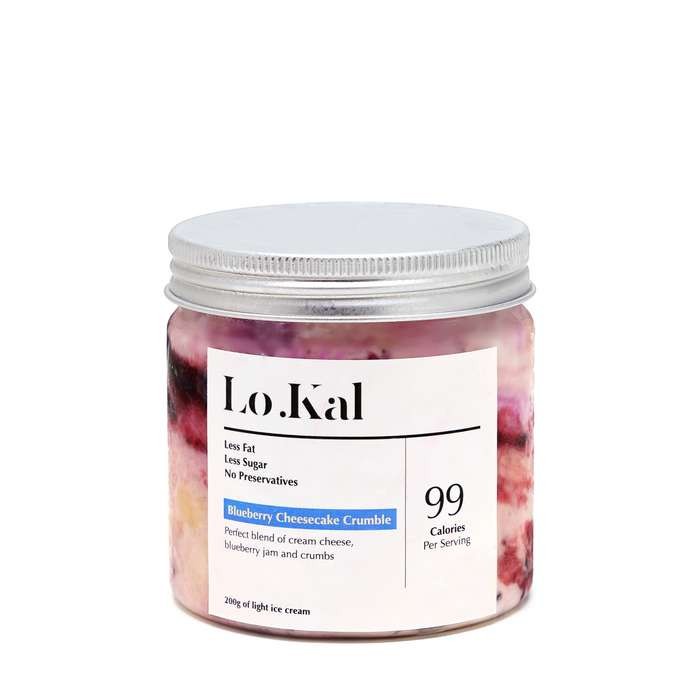 

✨Ready Stok✨ - Lo.Kal Blueberry Cheesecake Crumble Ice Cream