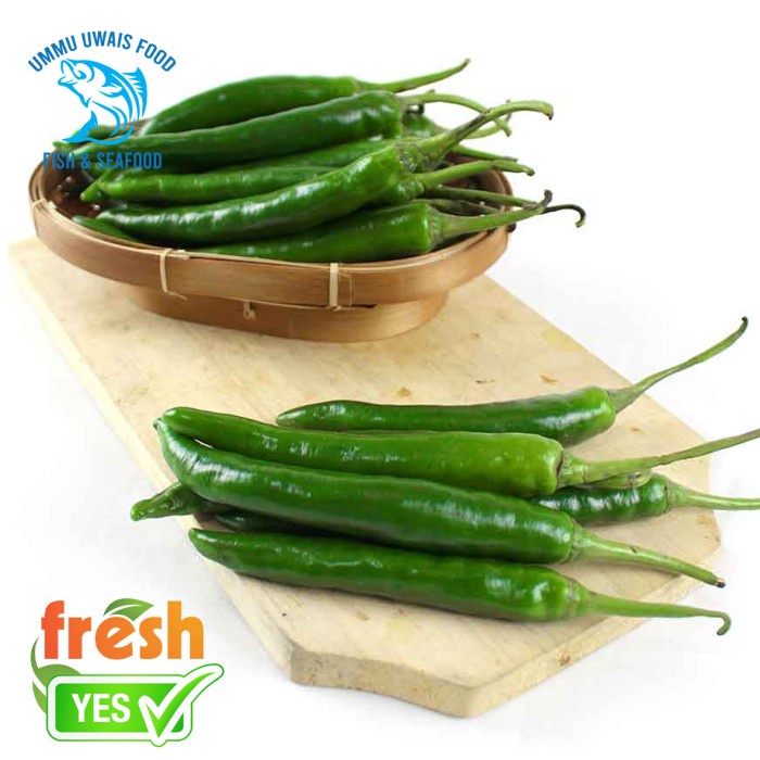 

Cabe Hijau Besar Segar Berkualitas - 500 Gram