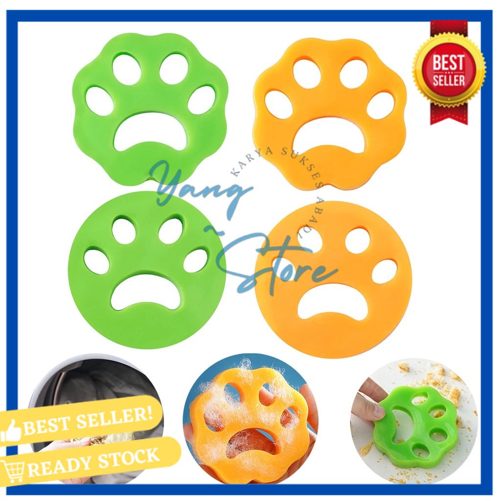 YGS -B406- Silikon Pembersih Bulu Hewan Reusable Silicone Sticky Pet - Pengangkat Debu Kotoran Pada Pakaian