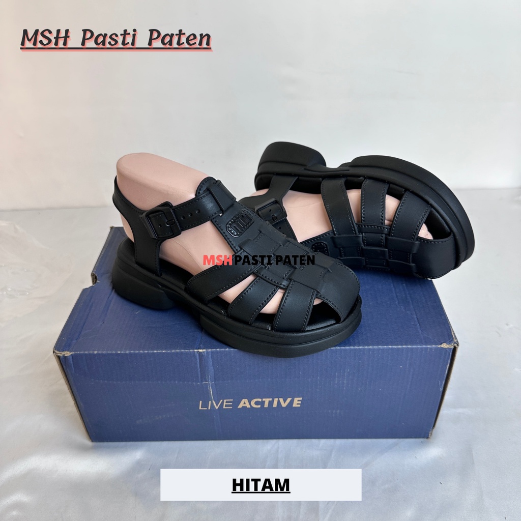 Sandal FlatpormStrap Shoes Wanita Import Anti Slip