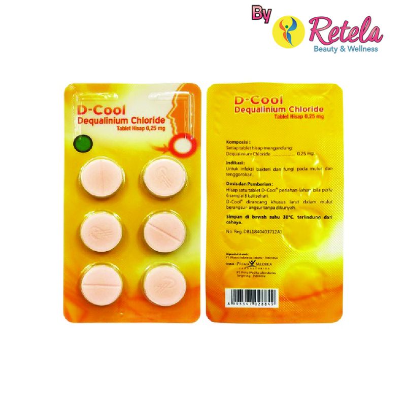 D-Cool Rasa Mint 1 Strip 6 Tablet