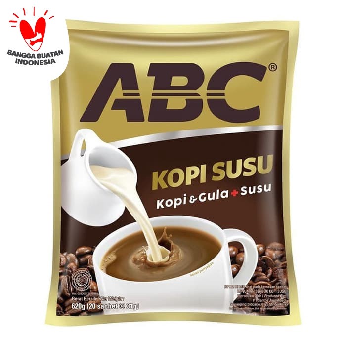 

ABC Kopi Susu 1 renceng isi 10 sachet | Kopi ABC Susu Murah Promo