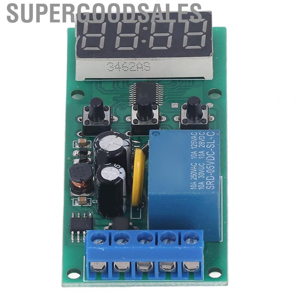 Supergoodsales Real Time Timing Switch Relay Module  Synchronization Circuit Board Power Off Memory Clear Concise Interface for Control