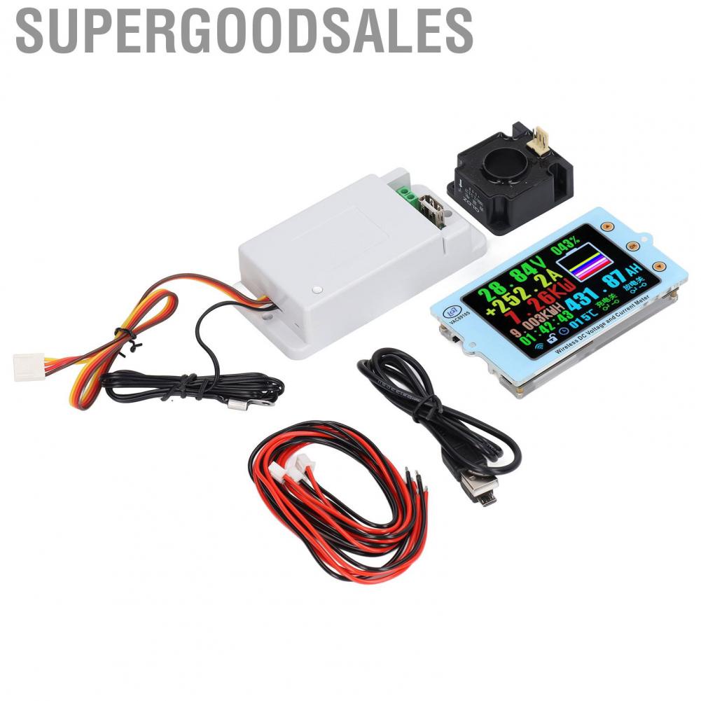 Supergoodsales Digital Voltmeter Ammeter Volt Gauge With Color Screen