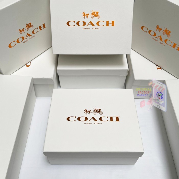 

VS KOTAK BOX C0ACH - SPECIAL GIFT BOX C0ACH WHITE ORIGINAL DUS HADIAH - Small