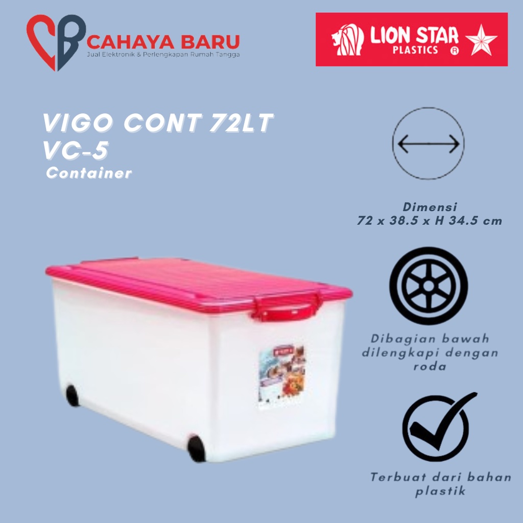 

LION STAR VIGO CONT 72LT VC-5 (GOJEK/GRAB)
