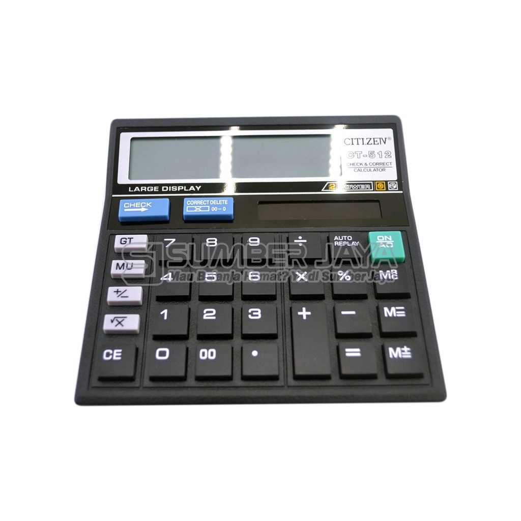 

Kalkulator 12 Digit Calculator CITIZEIV CT 512