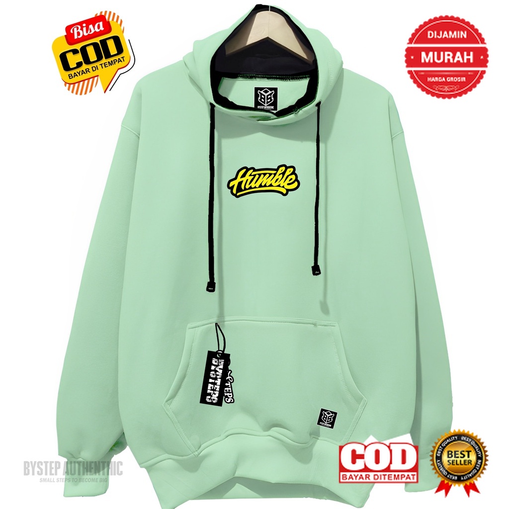 HOODIE KEREN KEKINIAN TERBARU TERPOPULER /sweater hoodie pria distro asthentic hijau mint siwiter ho