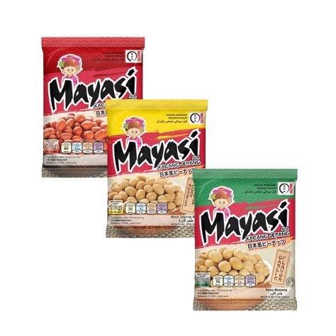 

MAYASI Kacang PANGGANG Oven All Variant @23g × 10 pcs ORIGINAL