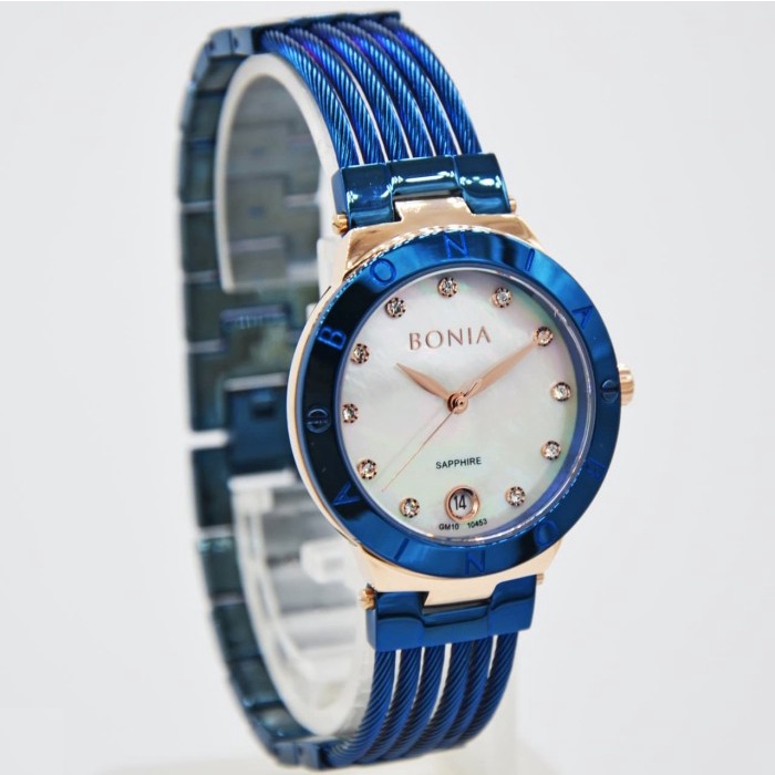 BONIA BNB10453-2587 - Jam Tangan Wanita - Biru