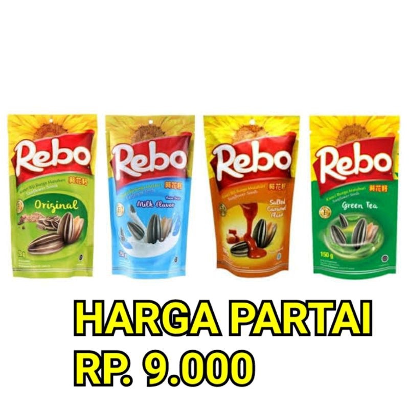 

[ CUCI GUDANG ] EXP AGUSTUS 2024 Kuaci Rebo 150gram / kuacirebo 150 / Kuaci bunga matahari 150gr MURAH BANGET!!!