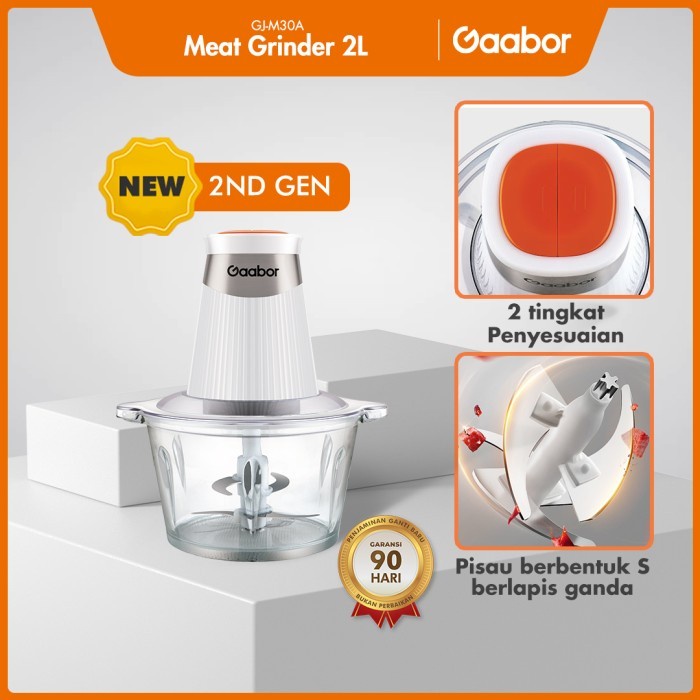 Gaabor Electric Meat Grinder Mesin Penggiling Daging GJ M20A Giling