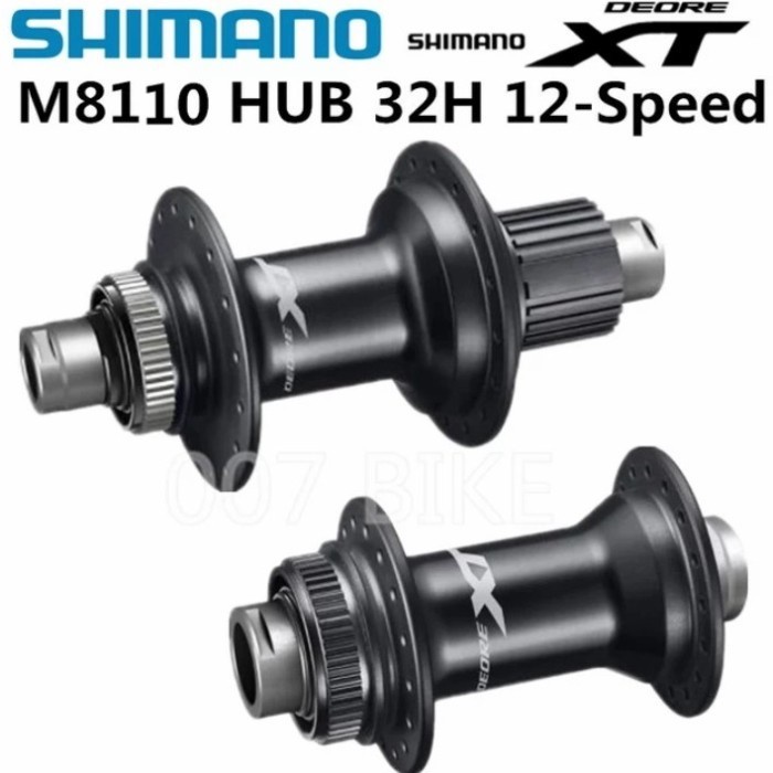 Hub FreeHub Shimano Deore XT M8110 Micro Spline Center Lock 32H M8100